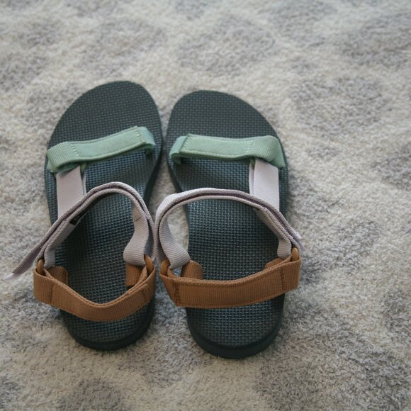 Teva Sandals in Green, Gray, and Brown - Picture 5 of 5